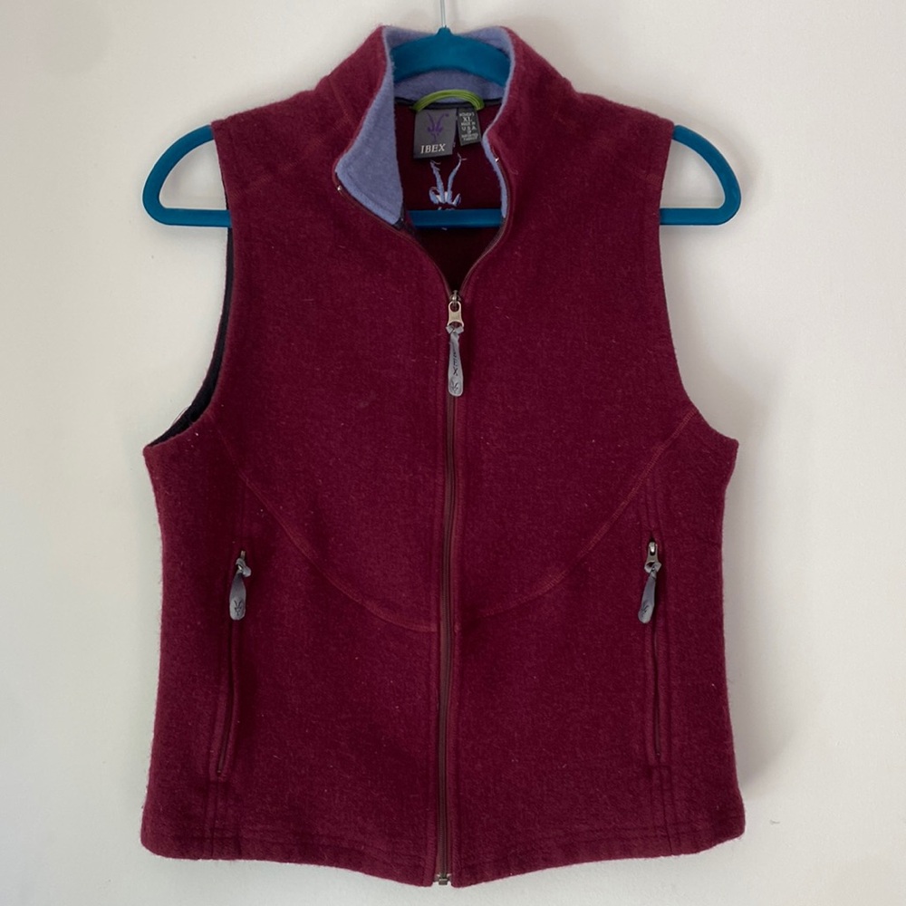 Ibex wool vest